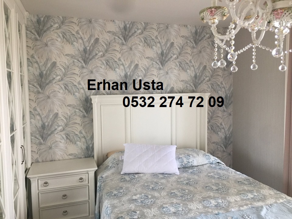 duvar kağıdı ekyeri belli oluyor