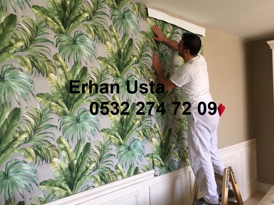 Tavana Duvar Kağıdı Nasıl Yapılır