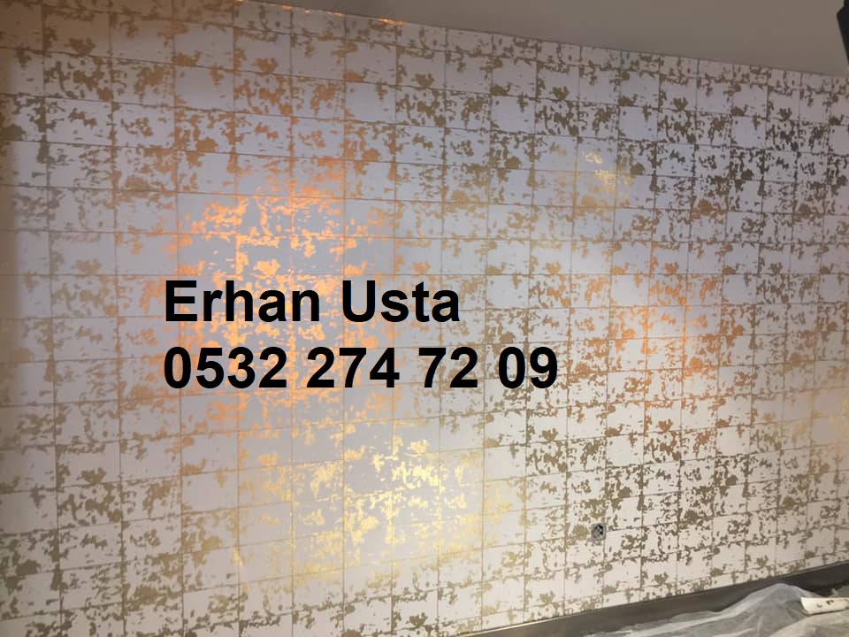 halkalı duvar kağıdı ustası